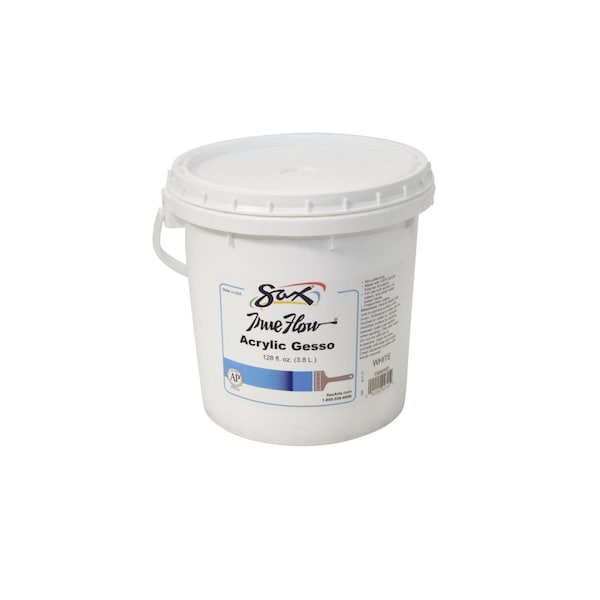Sax 1590583 True Flow Acrylic Gesso; White